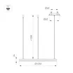 Светильник SP-DIAMOND-R1250-80W Warm3000 (BK, 45 deg, 230V, TRIAC) (Arlight, IP20 Металл, 5 лет)