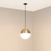Светильник SP-EMISFERO-HANG-BUILT-R150-11W Warm3000 (GD, 170 deg, 230V) (Arlight, IP20 Металл, 3 года)