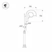 Кронштейн OXOR-SB2-1 BLACK (Arlight, Сталь)