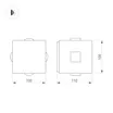 Светильник LGD-VERSATI-4x3W Warm3000 (Серый, 4x3 deg, 230V) (Arlight, IP65 Металл, 3 года)
