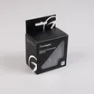 Механизм электрической розетки SCT-NOBE-MEU1-SFPL-BK (230V, 16A) (Arlight, Черный оникс)