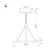 Светильник SP-CONGO-CAN-1-R400-24W Day4000 (GD, 120 deg, 230V) (Arlight, IP20 Металл, 5 лет)