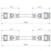Коннектор питания ARL-LINE-3pin-1000-CON-MF (230V) (Arlight, IP67 Пластик, 3 года)