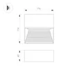 Светильник LGD-RIBONIK-S114x114-5W Warm3000 (Черный, 50 deg, 230V) (Arlight, IP65 Металл, 5 лет)