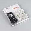 INTELLIGENT ARLIGHT Диммер SMART-SET-TRIAC-601-72-DIM-PD-IN Black (230V, 1x1.5A, x4, ПДУ 10кн, 2.4G) (IARL, IP20 Пластик, 5 лет)