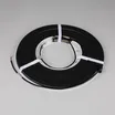 Светодиодная лента герметичная NOVA-TOP-BLACK-A120-16x15mm 24V Warm3000 (10 W/m, IP67, 2835, 5m, wire x2) (Arlight, Вывод боковой, 5 лет)