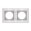 Рамка стеклянная FRM-GLARE-GC-2-WH (Arlight, -)