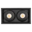 Светильник CL-SIMPLE-S148x80-2x9W Warm3000 (BK, 45 deg) (Arlight, IP20 Металл, 3 года)