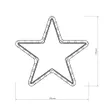 Фигура ARD-STAR-M1-295x275-36LED Warm (230V, 2.5W) (Ardecoled, IP65)