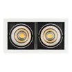Светильник CL-KARDAN-S283x152-2x25W White6000 (WH-BK, 30 deg) (Arlight, IP20 Металл, 3 года)