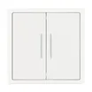 ARL NOBE Выключатель 2 кл подсветка софт-тач белый кварц SWT-MK02-SFPL-L-WH (250V, 10A) (Arlight, -)