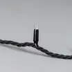 Светодиодная гирлянда ARD-STRING-PRO-10000-BLACK-100LED-FLASH WARM (230V, 7W) (Ardecoled, IP65)