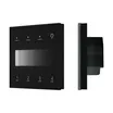 INTELLIGENT ARLIGHT Сенсорная панель SMART-DALI-301-11-4G-3SC-DT6 Черная (230V, встраиваемая, 2.4G) (IARL, IP20 Пластик, 5 лет)