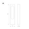 Светильник LGD-MUSE-BOLL-H900-12W Warm3000 (DG, 296 deg, 230V) (Arlight, IP65 Металл, 3 года)