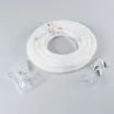 Светодиодная лента герметичная MOONLIGHT-TOP-M768-D25mm 24V White-MIX 360deg (14.4 W/m, IP65, 2216, 5m, wire x1) (Arlight, Вывод прямой, 3 года)