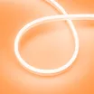 Светодиодная лента герметичная AURORA-PS-A120-12x6mm 24V Amber (10 W/m, IP65, 2835, 5m) (Arlight, Силикон)