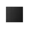 INTELLIGENT ARLIGHT Накладка панели KNX-23-2G-SUF Black (Backlightless) (IARL, IP20 Металл, 2 года)