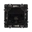 ARL NOBE Розетка зк со шторками с USB тип А+С софт-тач белый кварц SCT-MUAC-SFPL-WH (250V, 16A) (Arlight, -)