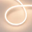 Светодиодная лента герметичная AURORA-PS-A120-12x6mm 24V Warm3000 (10 W/m, IP65, 2835, 5m) (Arlight, Силикон)
