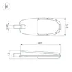 Светильник OXOR-ELFA-484х246-38W Day5000 (GR, 144x61 deg, 230V) IP65 (Arlight, -)