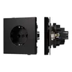 Механизм электрической розетки SCT-TENDO-MEU1-PL-BK (230V, 16A) (Arlight, Черный)
