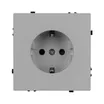 Механизм электрической розетки SCT-NOBE-MEU1-SFPL-IS (230V, 16A) (Arlight, Никель)