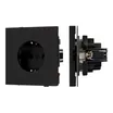 Механизм электрической розетки SCT-TENDO-MEU1-SFPL-BK (230V, 16A) (Arlight, Матовый черный)
