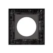 Рамка стеклянная FRM-GLARE-GC-1-BK (Arlight, -)