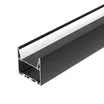 Профиль SL-LINE-5050-2000 BLACK с рефлектором (Arlight, Алюминий)