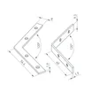 Соединитель профиля LINE-6070-L120 Set (Arlight, Металл)
