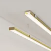 Профиль LINE-1708-2000 ANOD GOLD (Arlight, Алюминий)