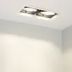Светильник CL-KARDAN-S283x152-2x25W White6000 (WH-BK, 30 deg) (Arlight, IP20 Металл, 3 года)