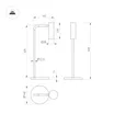 Светильник SP-VERDI-TAB-3W Warm3000 (BR, 20 deg, 230V) (Arlight, IP20 Металл, 3 года)