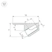 Профиль SL-MINI-SHELF-H9-2000 ANOD OLIVE GREY (Arlight, Алюминий)