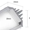 Профиль SL-KANT-H24-2000 ANOD (Arlight, -)