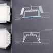 Стенд Профиль Встраиваемый LUX-E13-1760x600mm (DB 3мм, пленка, подсветка) (Arlight, -)
