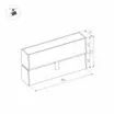 Светильник MAG-FLAT-FOLD-45-S205-6W Day4000 (WH, 100 deg, 24V) (Arlight, IP20 Металл, 5 лет)