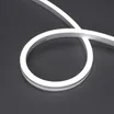 Светодиодная лента герметичная MOONLIGHT-SIDE-A140-12x17mm 24V White6000 (9.6 W/m, IP67, 5m, wire x2) (Arlight, Вывод боковой, 3 года)