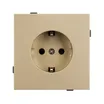 Механизм электрической розетки SCT-TENDO-MEU1-SFPL-GD (230V, 16A) (Arlight, Матовый песочный)
