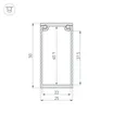 Потолочный короб для блока питания SL-BOX-440 (Arlight, Алюминий)