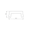 Экран LINE-1019-W8-2000 OPAL (Arlight, Пластик)