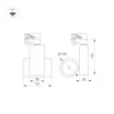 Светильник LGD-ARES-4TR-R100-40W Warm3000 (WH, 24 deg) (Arlight, IP20 Металл, 3 года)
