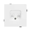 Механизм компьютерной розетки двойной SCT-TENDO-MPC2-PL-WH (RJ-45, CAT6) (Arlight, Белый)