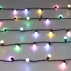 Светодиодная гирлянда ARD-BALL-CLASSIC-D17.5-20000-BLACK-200LED RGB (230V, 14W) (Ardecoled, IP65)