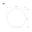 Светильник KT-GLOBE-R400-12W Warm3000 (DG, 275 deg, 24V) (Arlight, IP65 Металл, 3 года)