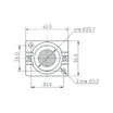 Модуль герметичный ARL-ORION-S15-12V Cool 15x55 deg (3030, 1 LED) (Arlight, Закрытый)