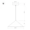 Светильник SP-MAKOTO-R300-10W Warm2700 (BK, 36 deg, 230V, TRIAC) (Arlight, IP20 Металл, 3 года)