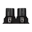 Светильник MS-FLOW-BUILT-S157x85-2x12W Warm3000 (BK, 38 deg, 230V) (Arlight, IP20 Металл, 5 лет)