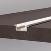 Профиль LINE-2308-F-2000 ANOD BROWN DEEP (Arlight, Алюминий)