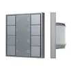 INTELLIGENT ARLIGHT Кнопочная панель DALI-201-23-4G-DIM-DT6-IN Silver (BUS, Frame) (IARL, IP20 Металл, 3 года)
